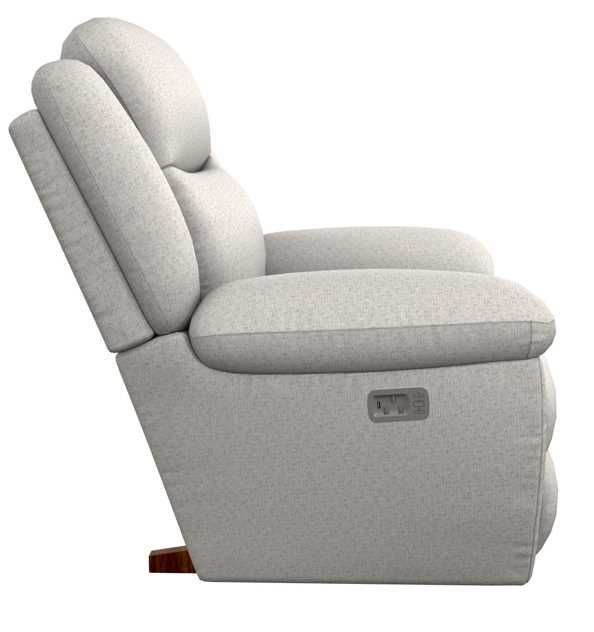 La-Z-Boy® Joel Chalk Power Rocking Recliner with Headrest-2