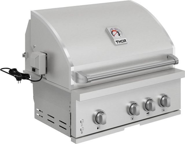 Thor Kitchen® Gordon Ramsay Series 3-Burner Stainless Steel Built-In Liquid Propane Grill-4