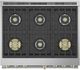 Monogram® Statement Collection 36" Stainless Steel Pro Style Gas Range-3