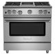 BlueStar® RNB Series 36" Stainless Steel Pro Style Natural Gas Range-0
