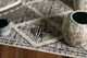 KAS Rugs Willow Charcoal Diamonds 5'x8' Area Rug-2