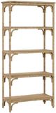 Currey & Company Olisa Natural Etagere-1