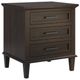 Mavin Customizable South Port 3-Drawer Nightstand-0