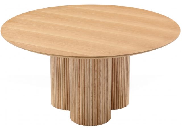 Meridian Furniture Simba Natural Oak 60" Dining Table-1