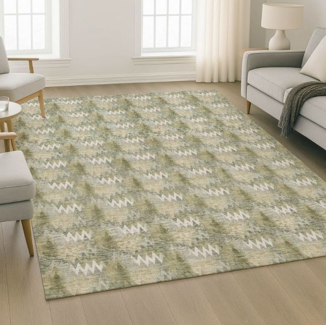 Dalyn™ Rug Company Soft Essentials SE5 Olive 5'x8' Area Rug-1