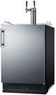 Summit® 24" Stainless Steel Cold Brew Coffee Kegerator-4