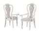 Furniture of America® Orford 7-Piece Antique White/Dark Walnut Dining Set-2