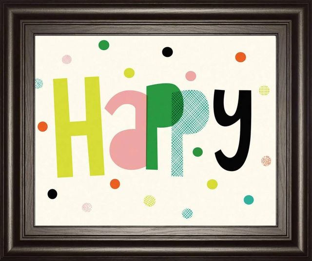 Classy Art Happy by Sophie Ledesma Wall Art -0