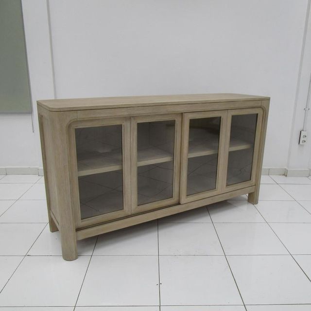 Coaster® Solano Weathered Mango Sliding Door Dining Sideboard Server-2