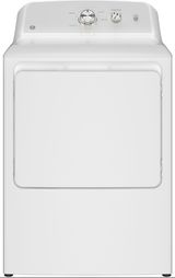 GE® 7.2 Cu. Ft. White Gas Dryer