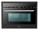 FORNO® Oliena 1.6 Cu. Ft. Black Electric Speed Wall Oven-1