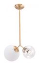 Zuo Modern Constance Gold Ceiling Lamp-2