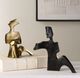Uttermost® Affection 2-Piece Bronze/Gold Sculpture Set-1
