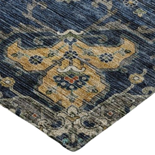 Dalyn™ Rug Company Silk Road SR6 Navy 5'x8' Area Rug-3
