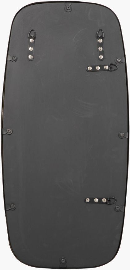 Surya Inverness Black 18" Accent Mirror-4