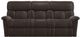 La-Z-Boy® Mateo Chocolate Leather Power Wall Reclining Sofa with Headrest and Lumbar-1
