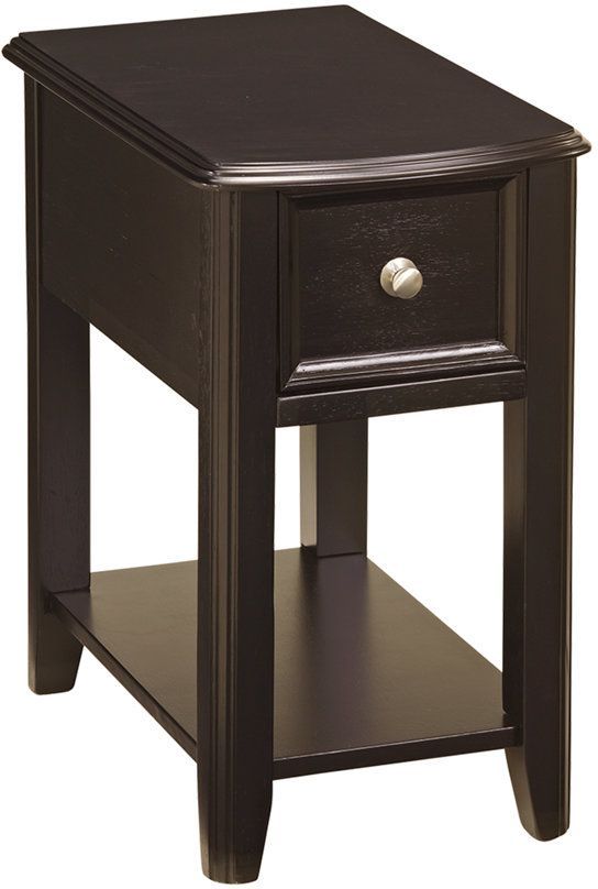 Signature Design by Ashley® Breegin Almost Black Chair Side End Table-0
