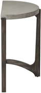 Liberty Furniture Cascade Wire Brush Rustic Brown Sofa Table with Concrete Top-2