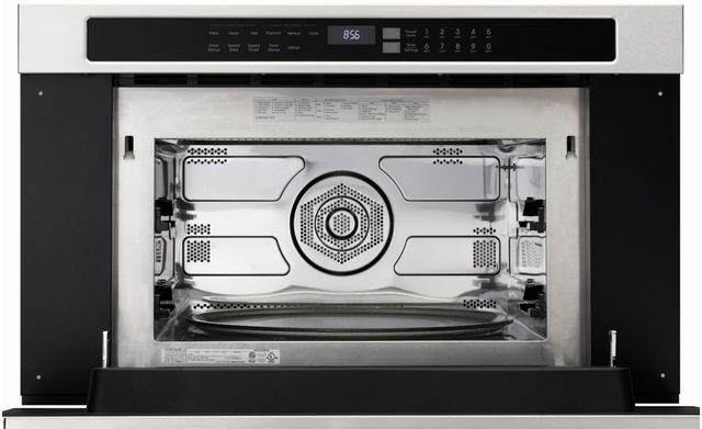 Viking® 5 Series 30" Stainless Steel Drop Down Door Convection/Speed Microwave Oven-1