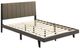ACME Furniture Valdemar Brown/Weatheted Gray Queen Panel Bed-0