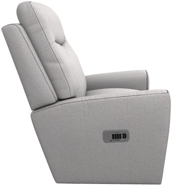 La-Z-Boy® Kodie Oyster Power Wall Recliner with Headrest and Lumbar-3