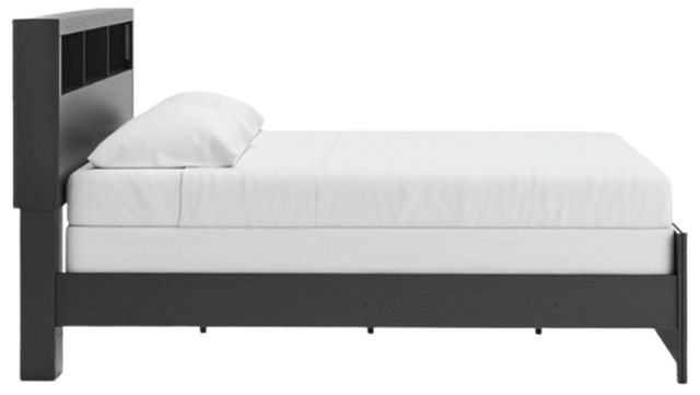 Signature Design by Ashley® Jonnifer Black/Gray King Bookcase Panel Bed-3