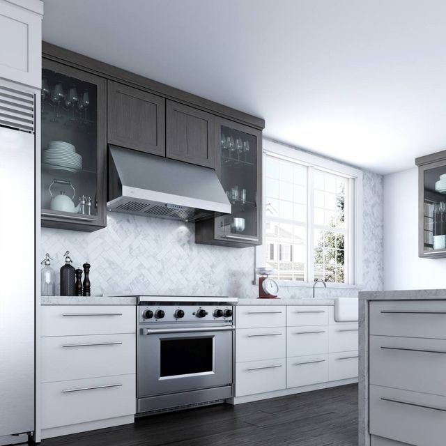 XO 48" Stainless Steel Wall Mounted Range Hood-1