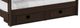 Elements International Cali Kids Brown Twin Over Twin Bunk Bed with Trundle-1