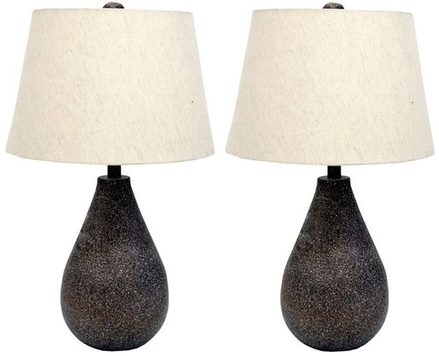 Signature Design by Ashley® Bateman 2-Piece Patina Metal Table Lamp Set-0