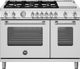 Bertazzoni Master Series 48" Stainless Steel Pro Style Dual Fuel Range-0