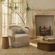 TOV Furniture Pamela Tan Tasseled Lounge Accent Chair-1