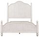 Liberty Furniture Farmhouse Reimagined 4-Piece Antique White/Chestnut Queen Poster Bedroom Set-2