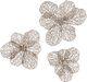 Furniture Classics Abigail 3-Piece Silver Wall Art Set-0