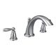 Moen® Brantford Chrome Two-Handle Low Arc Roman Tub Faucet-1