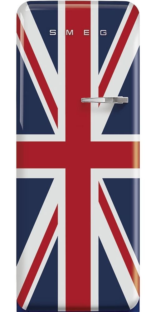 Smeg 50's Retro Style 9.9 Cu. Ft. Union Jack Compact Refrigerator-0