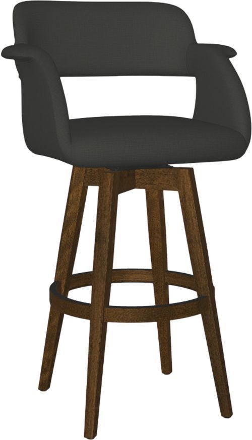 Amisco Customizable Joshua Swivel Bar Stool-0