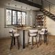 Amisco Customizable Russell Swivel Bar Stool-1