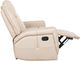 Primo™ International Igor Taupe Manual Reclining Loveseat-5