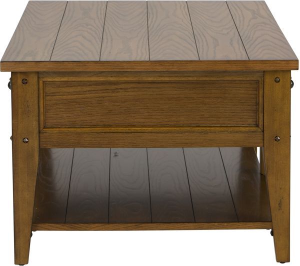 Liberty Furniture Lake House 3-Piece Oak Occasional Table Set-2