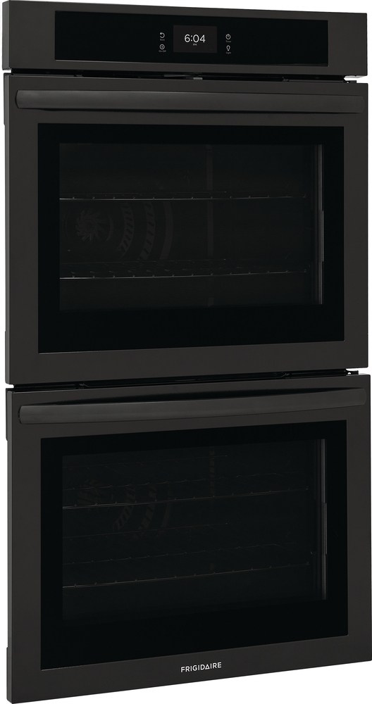 Frigidaire 27" Black Double Electric Wall Oven