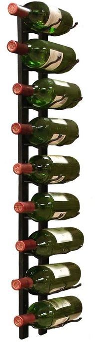 Vinotemp® Epicureanist 9 Bottle Black Wine Rack -1