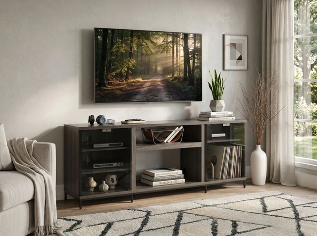 Sunny Designs™ Napa Gray Walnut 70" Console-1