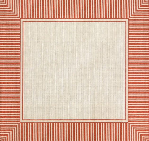 Surya Alfresco Beige/Brick Red 5'x8' Area Rug-1