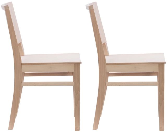 Linon Kentucky 2-Piece Unfinished Dining Chair Set-2