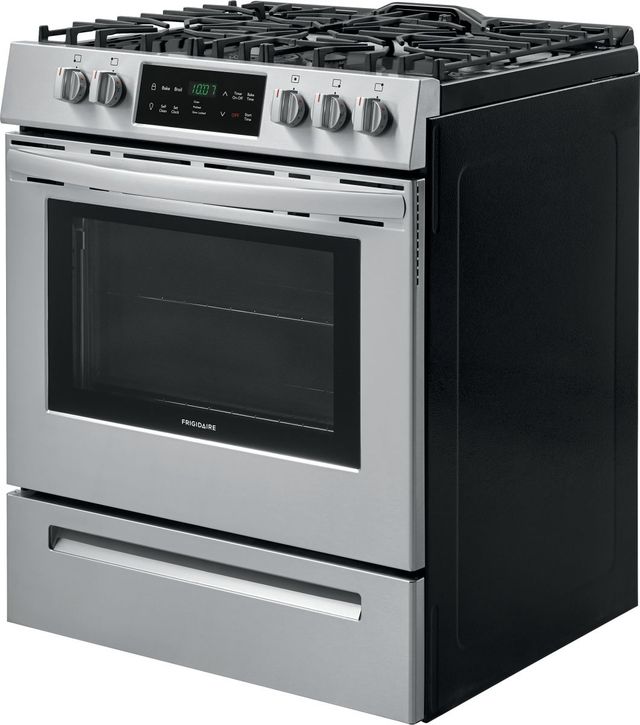 Frigidaire® 30" Stainless Steel Freestanding Gas Range-3