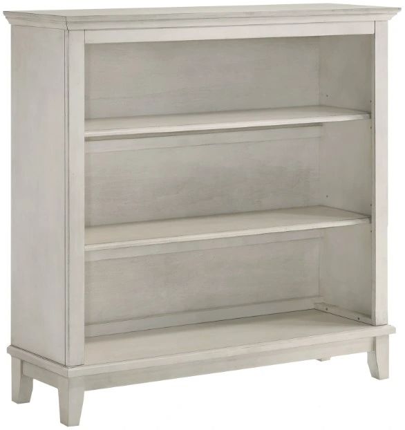 Intercon San Mateo Rustic White Youth Bookcase-0