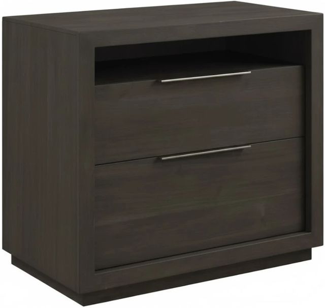 Modus Furniture Oxford Basalt Gray Nightstand-0