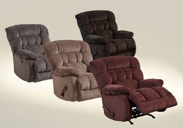Catnapper® Daly Cobblestone Chaise Rocker Recliner-2