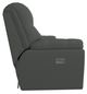 La-Z-Boy® Morrison Indigo Power Reclining Loveseat with Console and Headrest-2