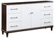 Homelegance® Niles Cherry/White Dresser-0